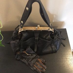 Vintage Lederer De Paris hand bag
